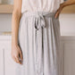 Falling For You Skirt In Heather Gray
