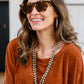 Famous Muse Sunglasses in Tortoise