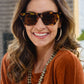 Famous Muse Sunglasses in Tortoise
