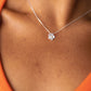 Fanciful Floral Pendant Necklace