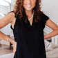 Fantastic Ruffle Sleeve in Black