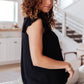 Fantastic Ruffle Sleeve in Black