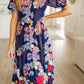 Farmer's Market Floral Maxi Dress