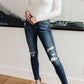 Feelin Warm Patch Jeans
