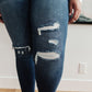 Feelin Warm Patch Jeans