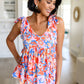 Feeling Groovy Floral Tank