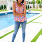 Feeling Groovy Floral Tank