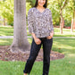 Felicity Animal Print Blouse