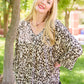 Felicity Animal Print Blouse