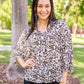 Felicity Animal Print Blouse