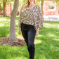 Felicity Animal Print Blouse