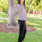 Felicity Animal Print Blouse