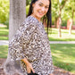 Felicity Animal Print Blouse