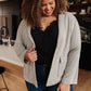 Feminine Boyfriend Blazer in Herringbone