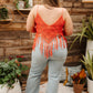 Festival Fringe Tank in Orange