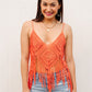 Festival Fringe Tank in Orange