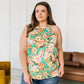 Fiddle Dee Dee Floral Halter Top