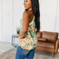 Fiddle Dee Dee Floral Halter Top