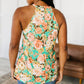 Fiddle Dee Dee Floral Halter Top