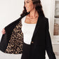 Fierce and Chic Blazer in Black