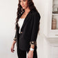 Fierce and Chic Blazer in Black
