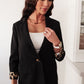 Fierce and Chic Blazer in Black
