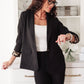 Fierce and Chic Blazer in Black