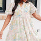 Finger Sandwiches Eyelet Dress