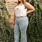 Judy Blue Fiona Hi-Rise Braided Waistband Jeans