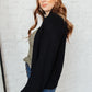 Fireside Zip Up Jacket in Black