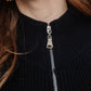 Fireside Zip Up Jacket in Black