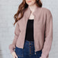 Fireside Zip Up Jacket in Taupe