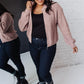Fireside Zip Up Jacket in Taupe