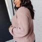 Fireside Zip Up Jacket in Taupe