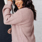 Fireside Zip Up Jacket in Taupe