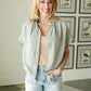 First Impressions Top in Sage