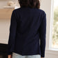 Fitted Blazer in Navy