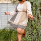 Floral Cuts Dress