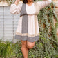 Floral Cuts Dress