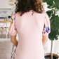 Floral Festival Blouse in Pink