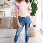 Floral Festival Blouse in Pink