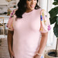Floral Festival Blouse in Pink