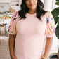 Floral Festival Blouse in Pink
