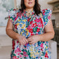 Floral Impressions Blouse