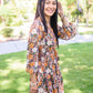 Floral Vibrations Dress