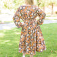 Floral Vibrations Dress