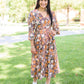 Floral Vibrations Dress