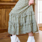 Floral Visons Skirt