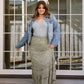 Floral Visons Skirt