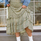 Floral Visons Skirt